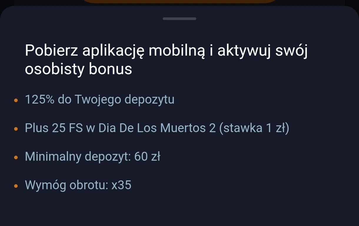 specjalne bonusy w aplikacji vox casino