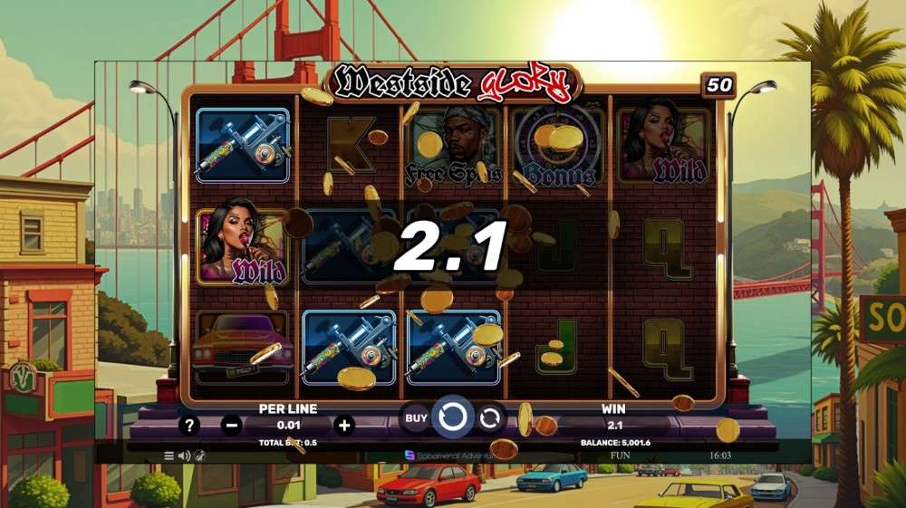 50 FS w grze Westside Glory