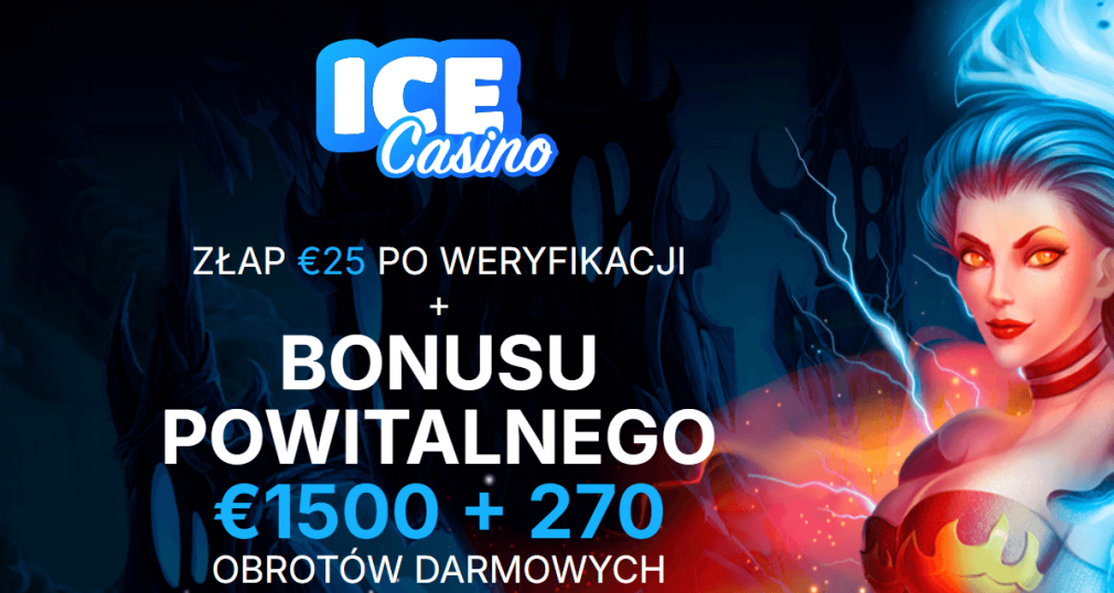 Ice Casino - 100 zł bonus