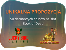 LuckyBird bonus bez depozytu