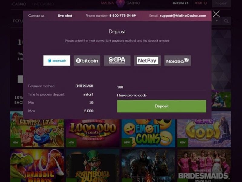 Recenzja Malina Casino — czy zapewnia dobrą rozrywkę?