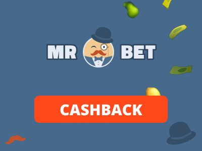 Cashback bonus w Mr Bet