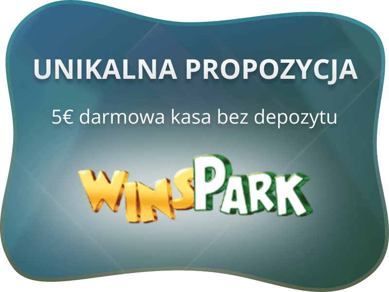 Bonus bez depozytu WinsPark – 5 euro darmowych pieniędzy!