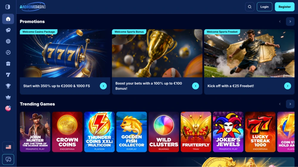 andromeda casino strona glowna