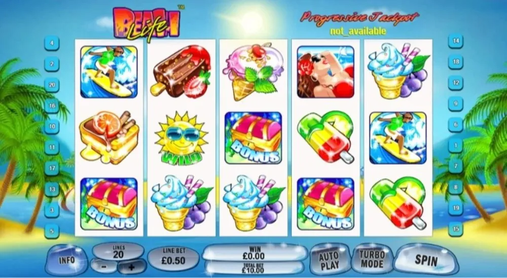 beach life slot
