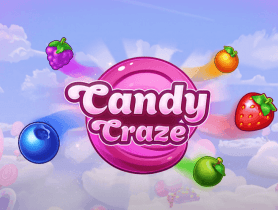 candy craze slot logo
