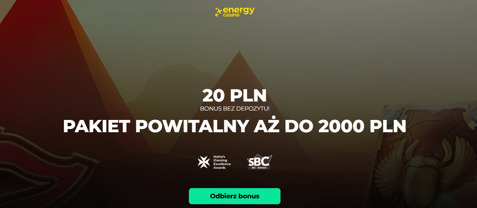 Energy Casino bonus