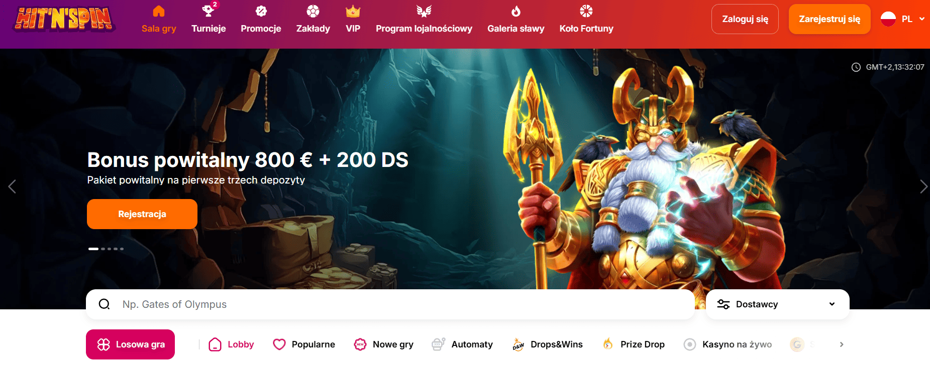 hitnspin glowna strona