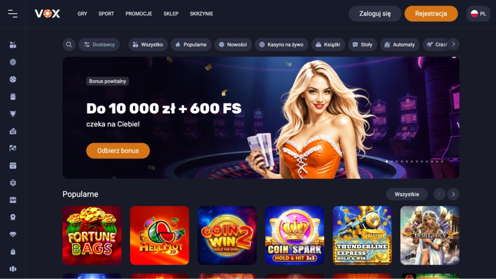 jak odebrac vox casino bonusy bez depozytu 1