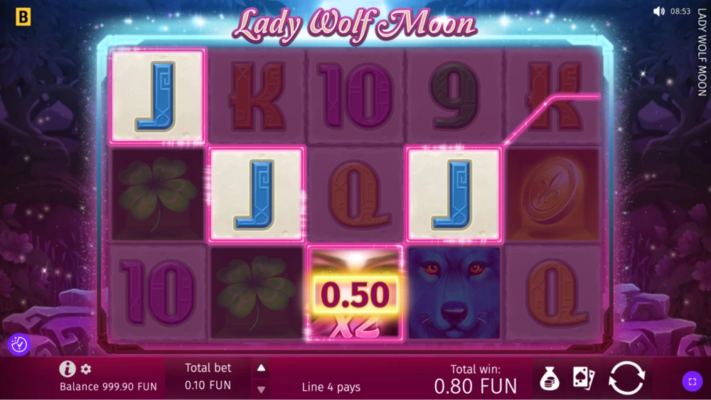 lady wolf moon need for spin no deposit bonus
