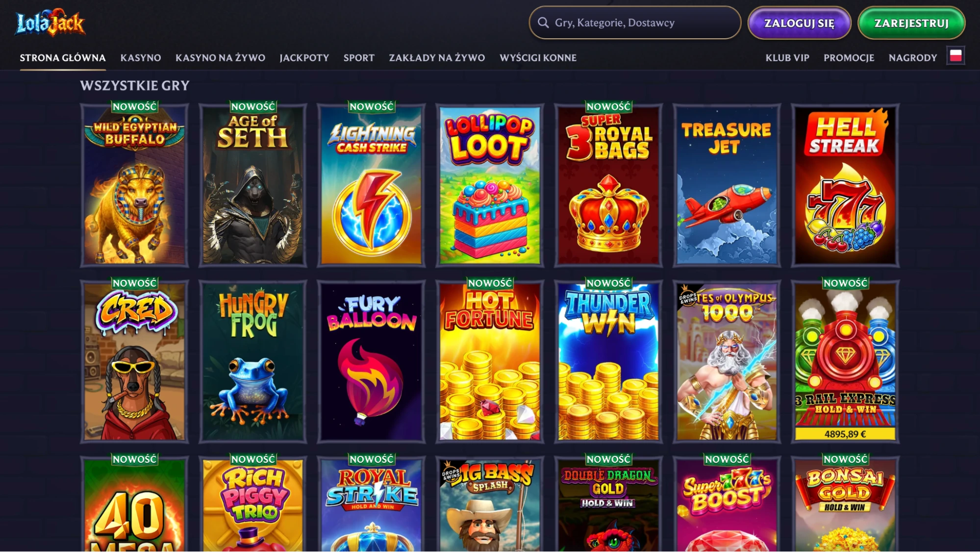 lolajack casino sloty