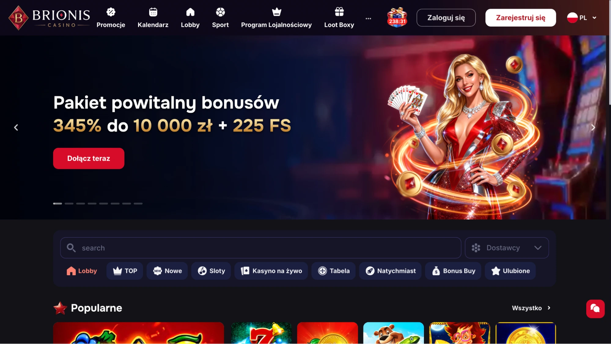 odebranie brionis no deposit bonus 1