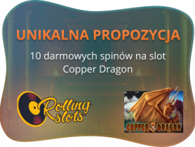 rolling slots bonus bez depozytu