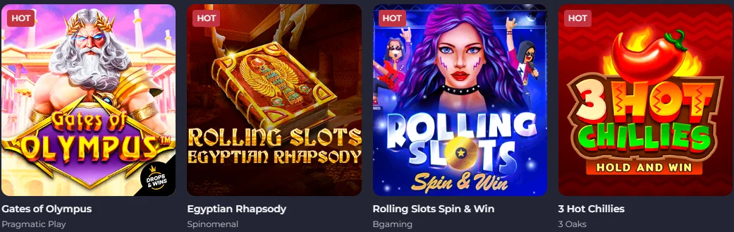 rolling slots gry
