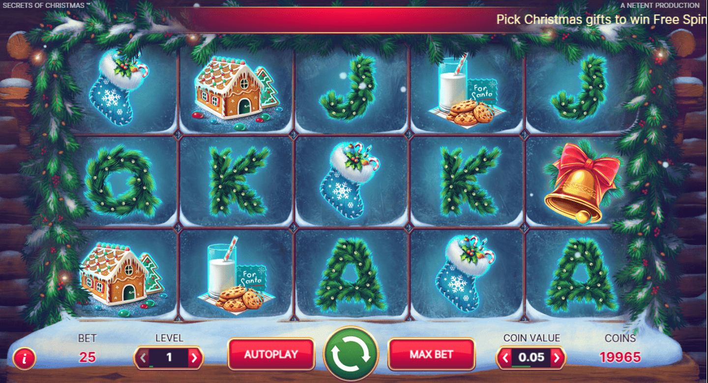 slot secrets of christmas