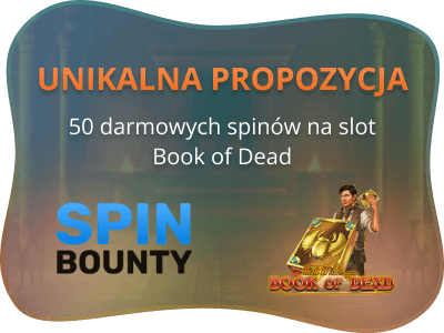 Bonus bez depozytu SpinBounty – 50 darmowych spinów!