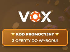 VOX Casino kod promocyjny