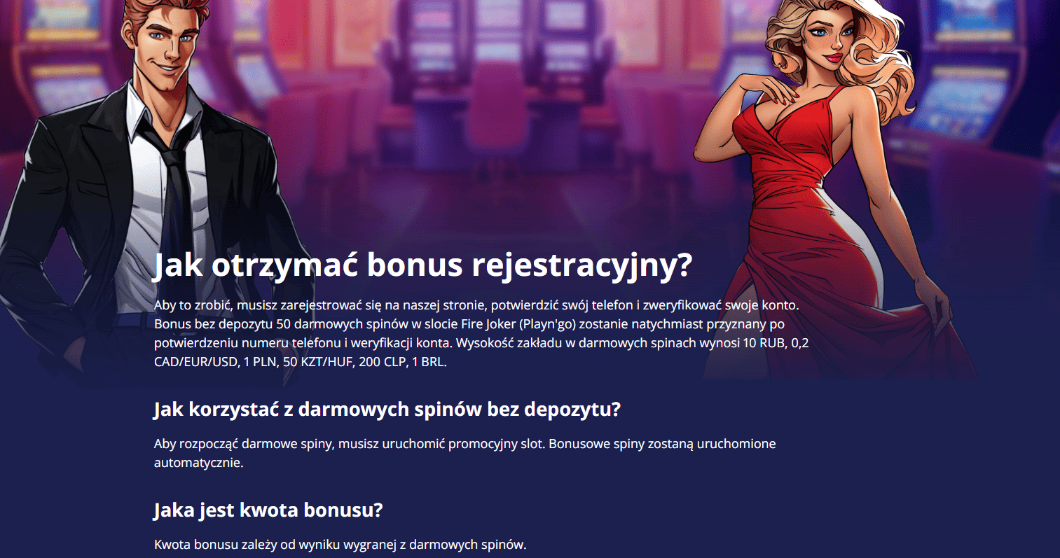 odbierz 50 darmowych spinow bez depozytu w vulkan vegas