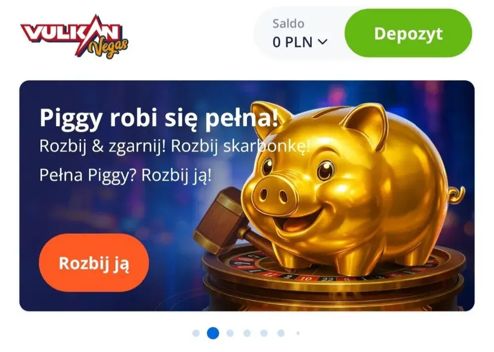 vulkan vegas bonus za aplikację
