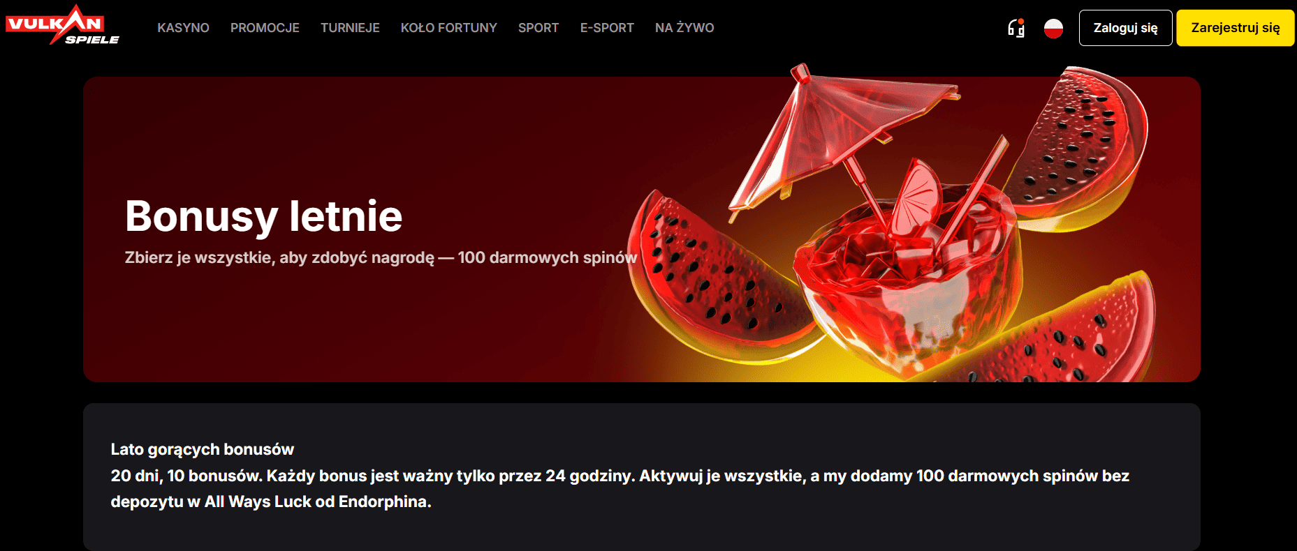 vulkanspiele bonuses summer